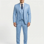 Tailorise  - Men's Navy Three Piece Suit Formal Events