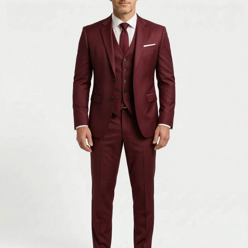 Tailorise  - Men's Navy Three Piece Suit Formal Events
