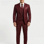 Tailorise  - Men's Navy Three Piece Suit Formal Events