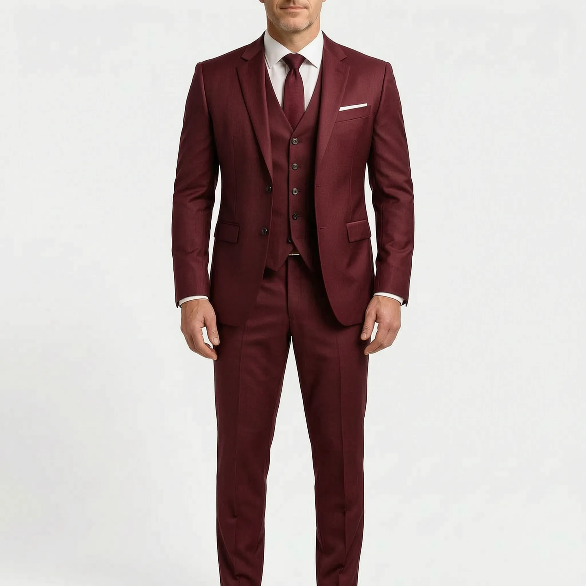Tailorise  - Men's Navy Three Piece Suit Formal Events