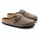 Positano backless clog loafers with adjustable buckle straps