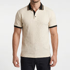 Textura - Textured Polo Shirt