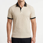 Textura - Textured Polo Shirt