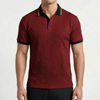 Textura - Textured Polo Shirt