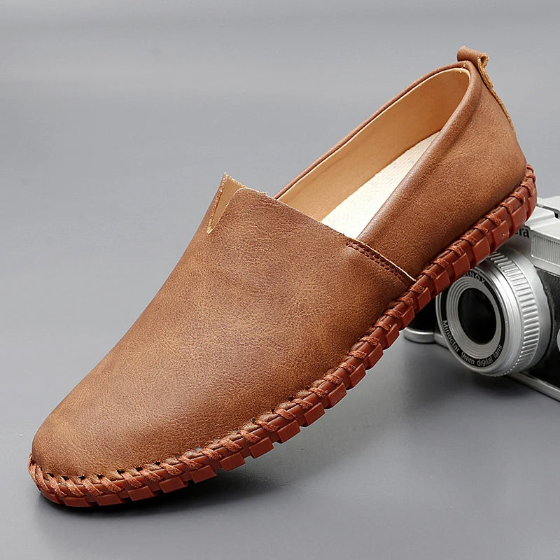 Santorini classic slip-on loafers