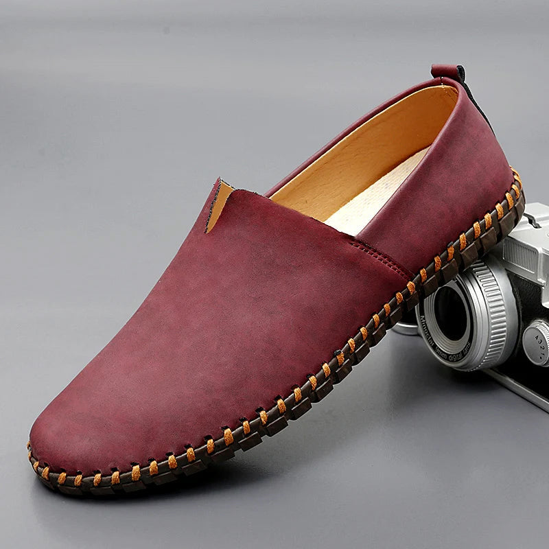 Santorini classic slip-on loafers