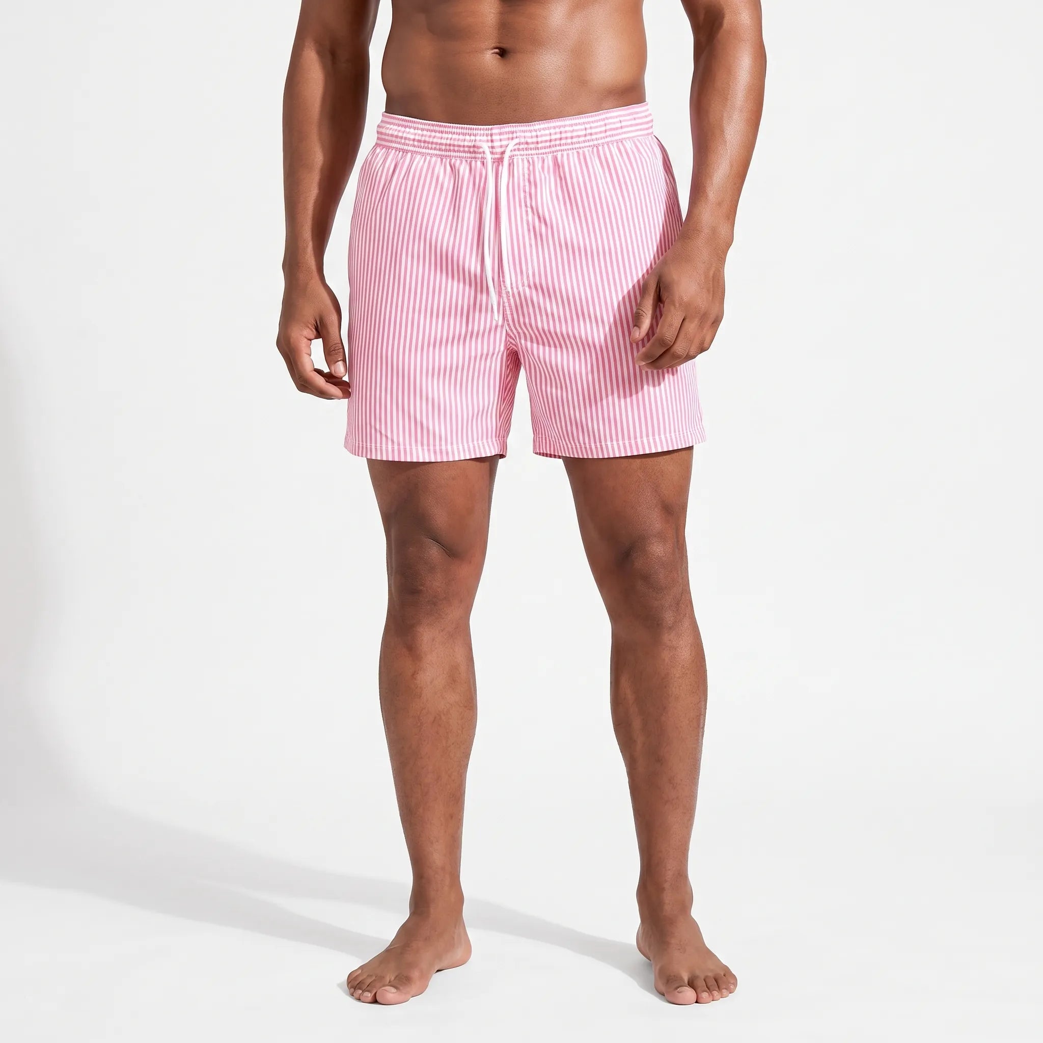 Tideflex - Striped Casual Men's Swim Shorts