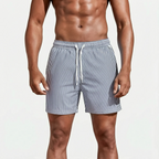 Tideflex - Striped Casual Men's Swim Shorts
