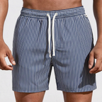 Tideflex - Striped Casual Men's Swim Shorts