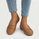 Tivora  - Classic Flat Slip-On Womens Loafers Everyday Walking