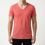 Torven  - Slim Fit V-Neck T-Shirt Casual Weekend Outings