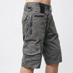 Trekton  - Men's Relaxed Fit Grey Cargo Shorts Outdoor Trail Walks