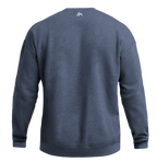 Navy and white unisex crewneck sweatshirt with large REP logo