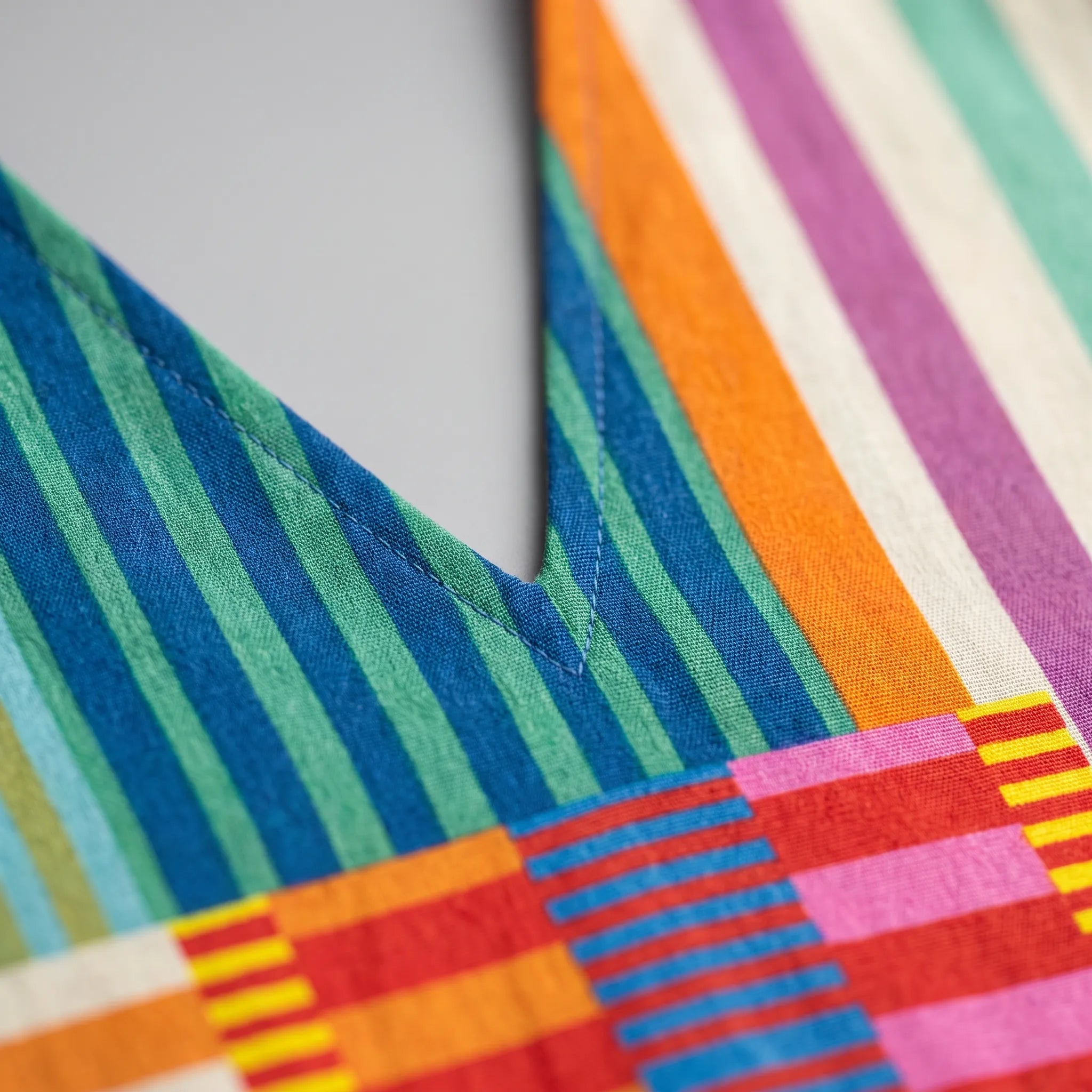 Valerise - Colourblock Patchwork Maxi Dress