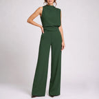 Valoris  - Wide-Leg Sleeveless Party Jumpsuit Wedding Guest Attire