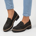 Vandor  - Chunky Slip-On Work Loafers Office Wear