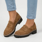 Vandor  - Chunky Slip-On Work Loafers Office Wear