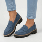 Vandor  - Chunky Slip-On Work Loafers Office Wear