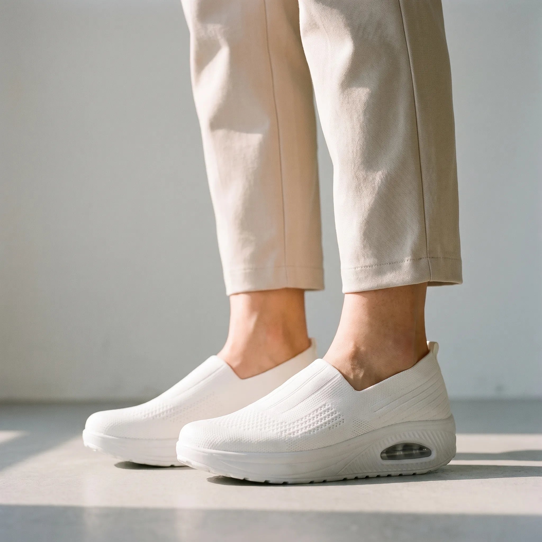 Vellara  - Women's Supportive Slip-On Orthopaedic Trainers Everyday Walking