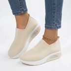 Vellara  - Women's Supportive Slip-On Orthopaedic Trainers Everyday Walking