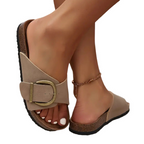 Vellia  - Casual Single-Strap Slide Sandals Daily Summer Walks