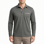 Veltor - Smart Casual Long Sleeve Polo Shirt