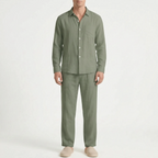 Ventalis  - Relaxed Fit Men's Summer Co-Ord Set Warm Weather Travel