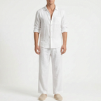 Ventalis  - Relaxed Fit Men's Summer Co-Ord Set Warm Weather Travel