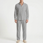Ventalis  - Relaxed Fit Men's Summer Co-Ord Set Warm Weather Travel