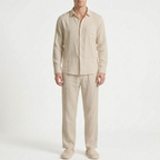 Ventalis  - Relaxed Fit Men's Summer Co-Ord Set Warm Weather Travel