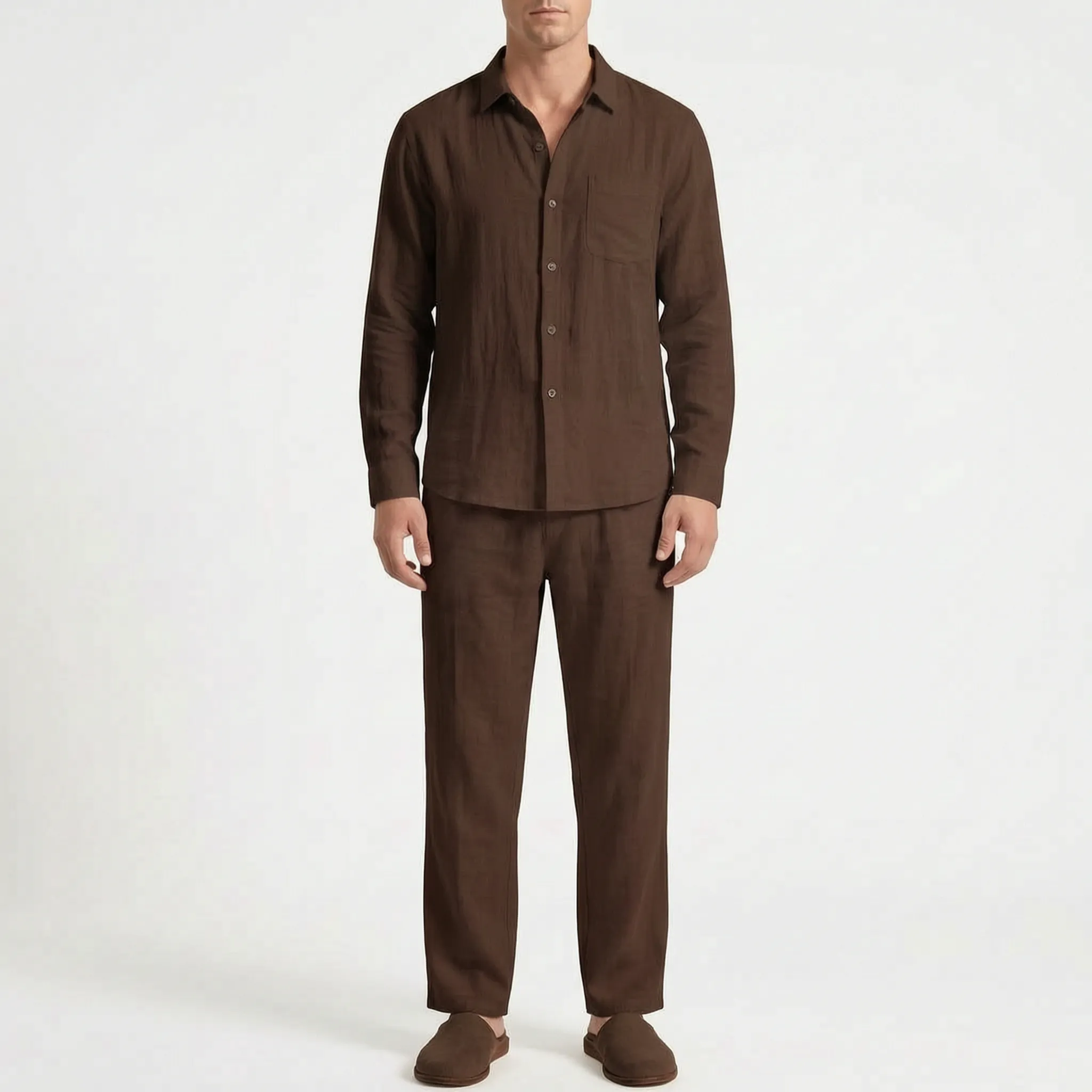 Ventalis  - Relaxed Fit Men's Summer Co-Ord Set Warm Weather Travel