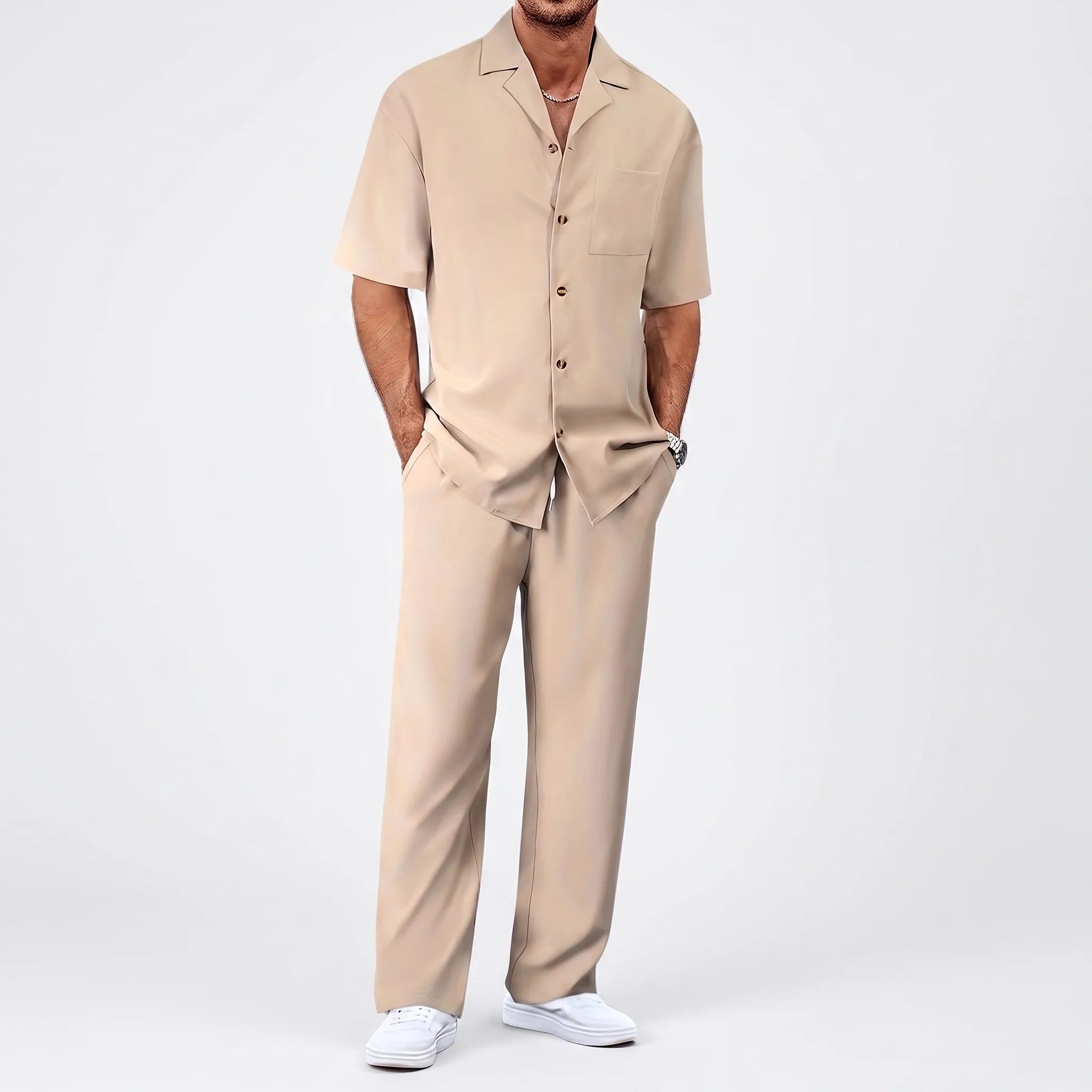 VentoCo-Ord  - Men's Casual Summer Co-Ord Set Summer Holidays