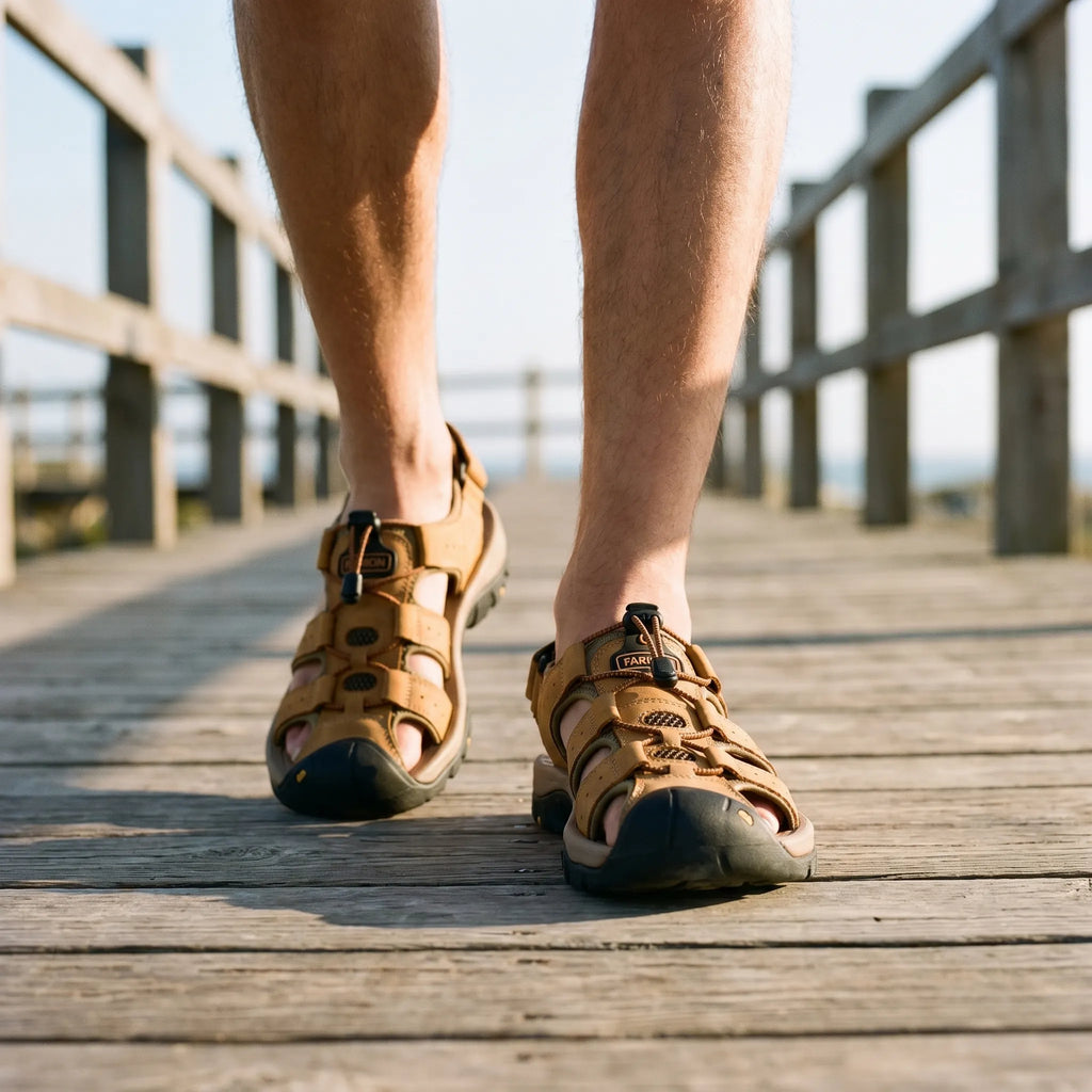 Venturio - Closed-Toe Walking Sandal