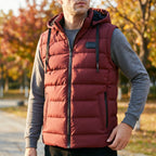 Vestera  - Hooded Quilted Gilet Outdoor Walks