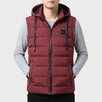 Vestera  - Hooded Quilted Gilet Outdoor Walks