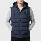 Vestera  - Hooded Quilted Gilet Outdoor Walks