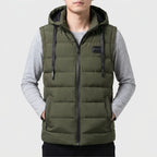 Vestera  - Hooded Quilted Gilet Outdoor Walks