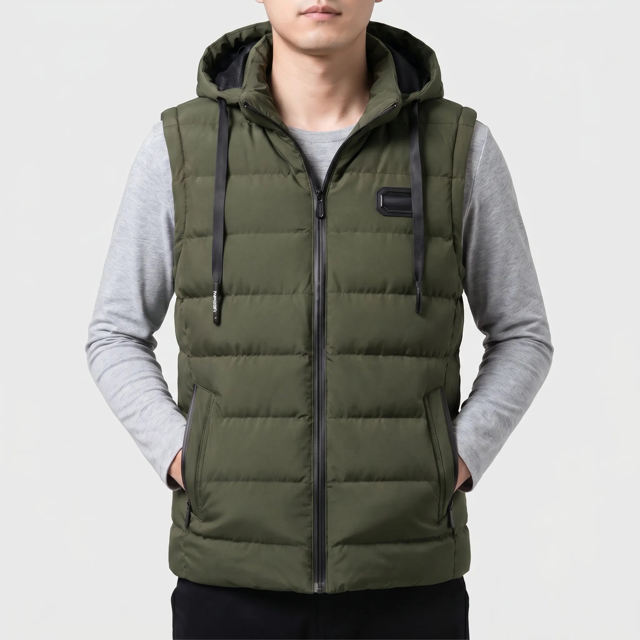 Vestera  - Hooded Quilted Gilet Outdoor Walks