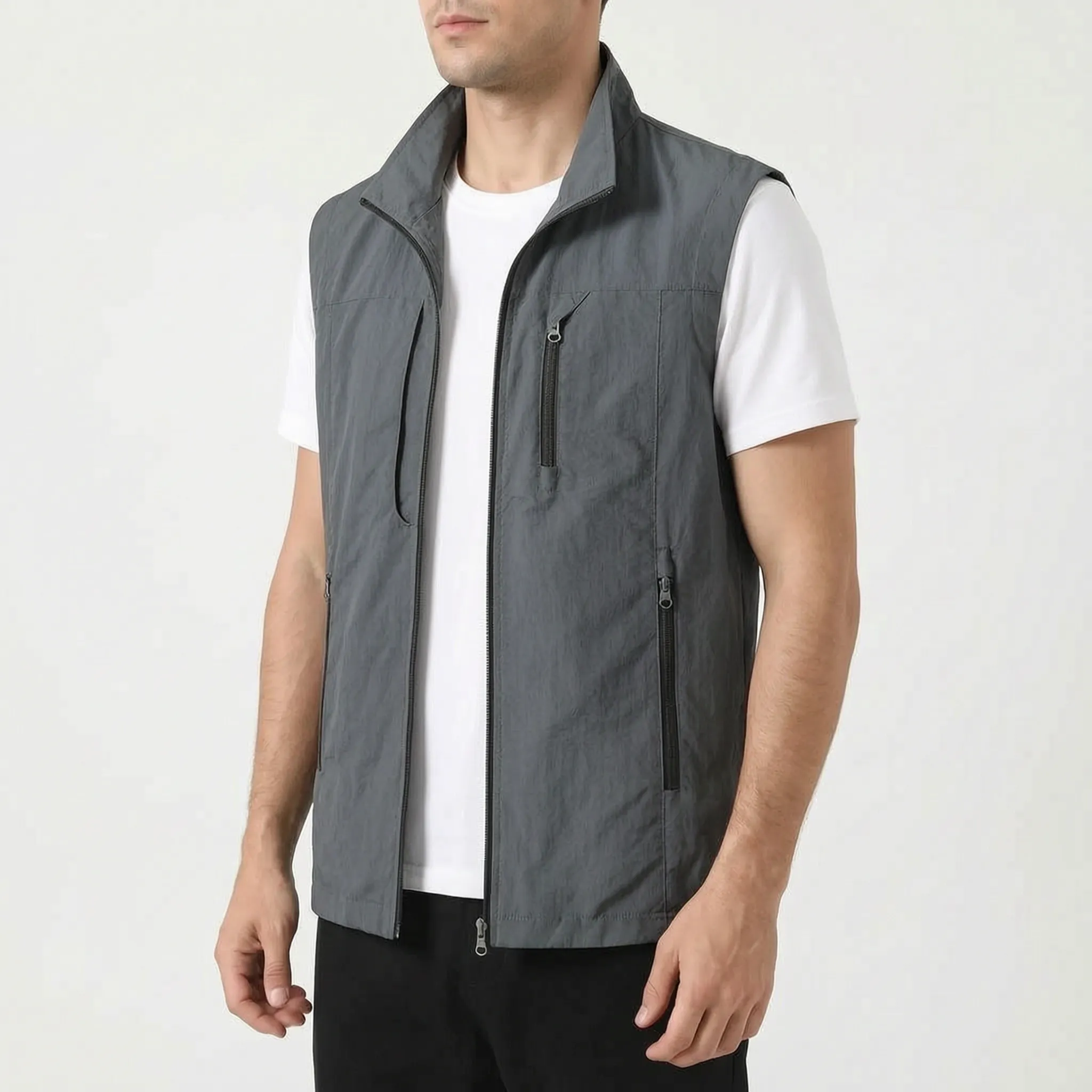 Vestify  - Lightweight Zip-Front Utility Gilet Everyday Casual Layering