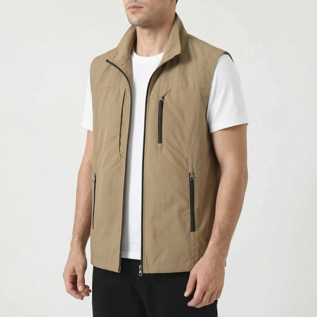 Vestify  - Lightweight Zip-Front Utility Gilet Everyday Casual Layering