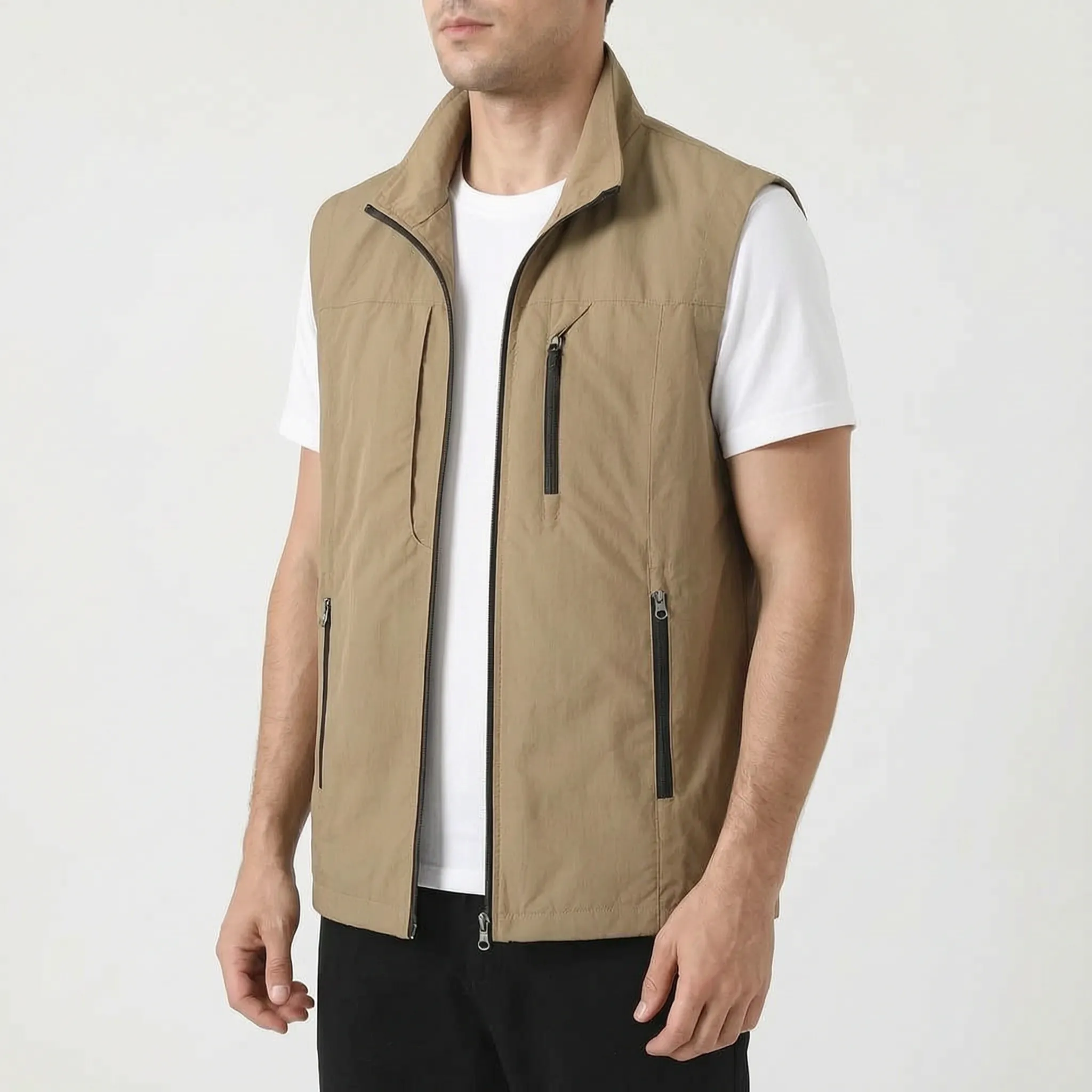 Vestify  - Lightweight Zip-Front Utility Gilet Everyday Casual Layering