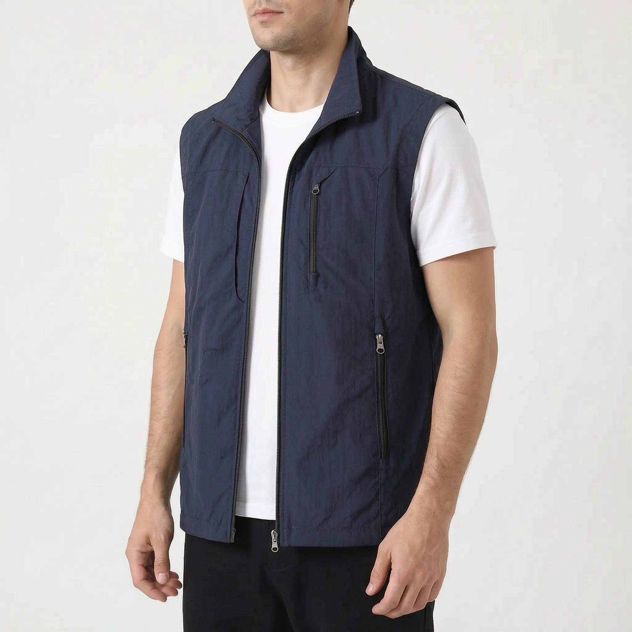 Vestify  - Lightweight Zip-Front Utility Gilet Everyday Casual Layering