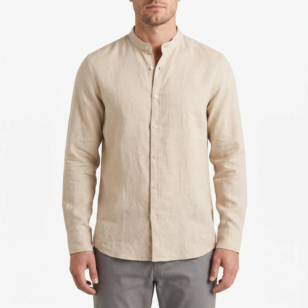 Vevante  - Long Sleeve Lightweight Summer Shirt Summer Evening Wear