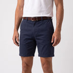 Vexley  - Tailored Above-Knee Men's Chino Shorts Warm-Weather Styling