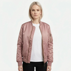 Vianor  - Smooth Zip-Up Bomber Jacket Layering Over T-Shirts