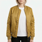 Vianor  - Smooth Zip-Up Bomber Jacket Layering Over T-Shirts