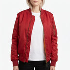 Vianor  - Smooth Zip-Up Bomber Jacket Layering Over T-Shirts