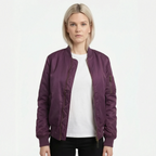 Vianor  - Smooth Zip-Up Bomber Jacket Layering Over T-Shirts