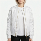 Vianor  - Smooth Zip-Up Bomber Jacket Layering Over T-Shirts