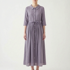 Vistina  - Collared Ladies Summer Maxi Dress Casual Daytime Wear